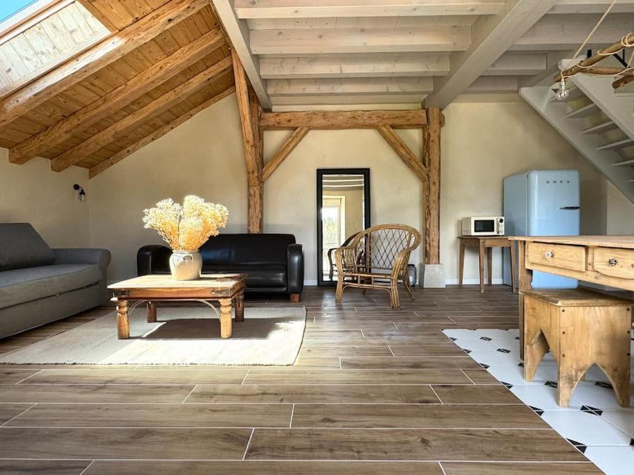 Chic & Champetre Au Coeur Du Haut-Jura Lamoura Exterior foto
